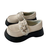 Boogzel Apparel Flower Buckle Chunky Platforms, view 3