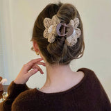 Boogzel Apparel Flower Crochet Hair Claw, view 3