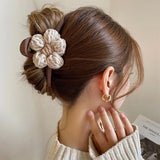 Boogzel Apparel Flower Crochet Hair Claw, view 4