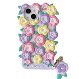 Boogzel Apparel Flower Garden iPhone Case, view 2