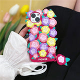 Boogzel Apparel Flower Garden iPhone Case, view 3