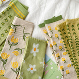 Boogzel Apparel Flower Pattern 5 Pack Socks, view 2