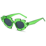 Boogzel Apparel Flower Shaped Sunglasses, view 2