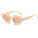Boogzel Apparel Flower Shaped Sunglasses, view 5