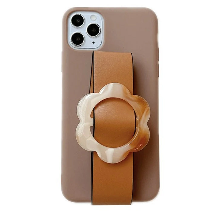 Boogzel Apparel Flower Wristband iPhone Case