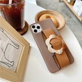 Boogzel Apparel Flower Wristband iPhone Case, view 2