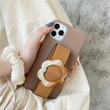Boogzel Apparel Flower Wristband iPhone Case, view 3