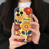 Boogzel Apparel Flowers iPhone Case, view 2