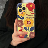 Boogzel Apparel Flowers iPhone Case, view 3