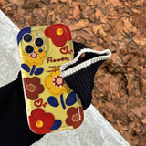 Boogzel Apparel Flowers iPhone Case, view 4
