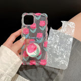 Boogzel Apparel Flowers Of Spring iPhone Case, view 3
