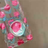 Boogzel Apparel Flowers Of Spring iPhone Case, view 4