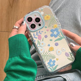 Boogzel Apparel Flowers Pattern IPhone Case With Holder, view 4