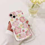 Boogzel Apparel Flowers & Strawberry iPhone Case, view 4