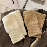 Boogzel Apparel Fluffy Arm Warmers, view 5