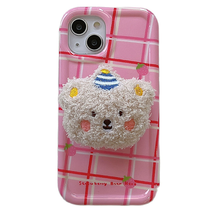 Boogzel Apparel Fluffy Bear iPhone Case