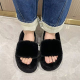 Boogzel Apparel Fluffy Platform Slippers, view 5