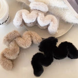 Boogzel Apparel Fluffy Wave Hair Claw, view 6