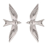Boogzel Apparel Flying Bird Aesthetic Earrings, view 2