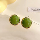 Boogzel Apparel Forbidden Garden Glossy Stud Earrings, view 3