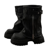 Boogzel Apparel Forbidden Girlfriend Chunky Boots, view 4