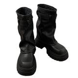 Boogzel Apparel Forbidden Girlfriend Chunky Boots, view 5