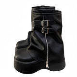 Boogzel Apparel Forbidden Girlfriend Double Buckle Boots, view 3