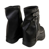 Boogzel Apparel Forbidden Girlfriend Double Buckle Boots, view 6