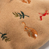 Boogzel Apparel Forest Embroidered Beret, view 4