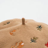 Boogzel Apparel Forest Embroidered Beret, view 5