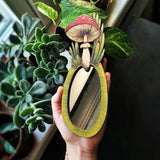 Boogzel Apparel Forest Mushroom Wooden Mirror, view 2