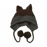 Boogzel Apparel Fox Ears Crochet Hat, view 2
