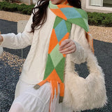 Boogzel Apparel Fox Knitted Scarf, view 2