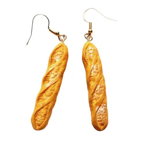 Boogzel Apparel French Baguette Earrings