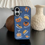 Boogzel Apparel French Bakery Aesthetic iPhone Case, view 3