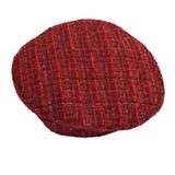 Boogzel Apparel French Girl Aesthetic Tweed Beret, view 5