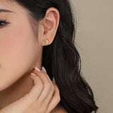 Boogzel Apparel French Girl Croissant Earrings, view 3