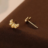 Boogzel Apparel French Girl Croissant Earrings, view 4