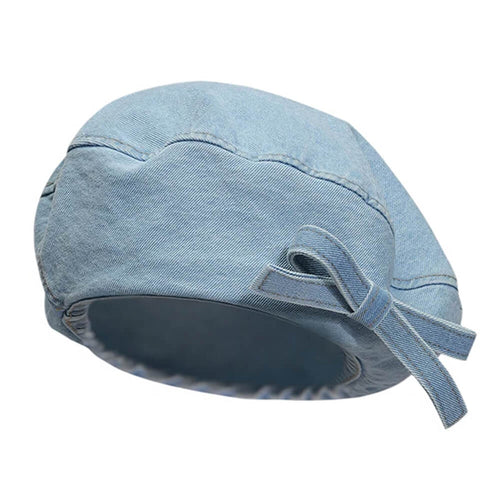 Boogzel Apparel French Girl Denim Beret Hat