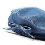 Boogzel Apparel French Girl Denim Beret Hat, view 5