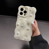 Boogzel Apparel French Girl Pearl iPhone Case, view 5