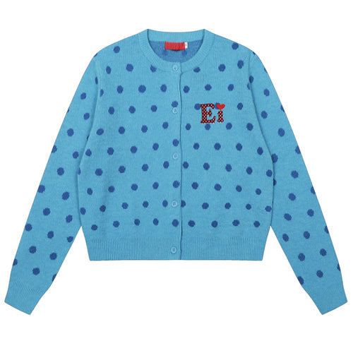 Boogzel Apparel French Girl Polka Dot Cardigan
