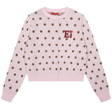 Boogzel Apparel French Girl Polka Dot Cardigan, view 2