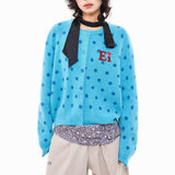 Boogzel Apparel French Girl Polka Dot Cardigan, view 3