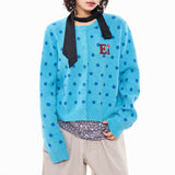 Boogzel Apparel French Girl Polka Dot Cardigan, view 5