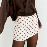Boogzel Apparel French Girl Polka Dot Skort, view 3