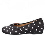Boogzel Apparel French Girl Polka Dot Tabi Ballet Flats, view 2