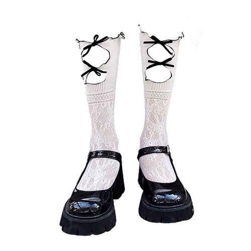 Boogzel Apparel French Girl Ruffle Socks