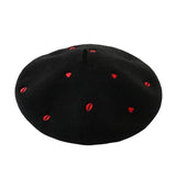 Boogzel Apparel French Kiss Wool Beret, view 2