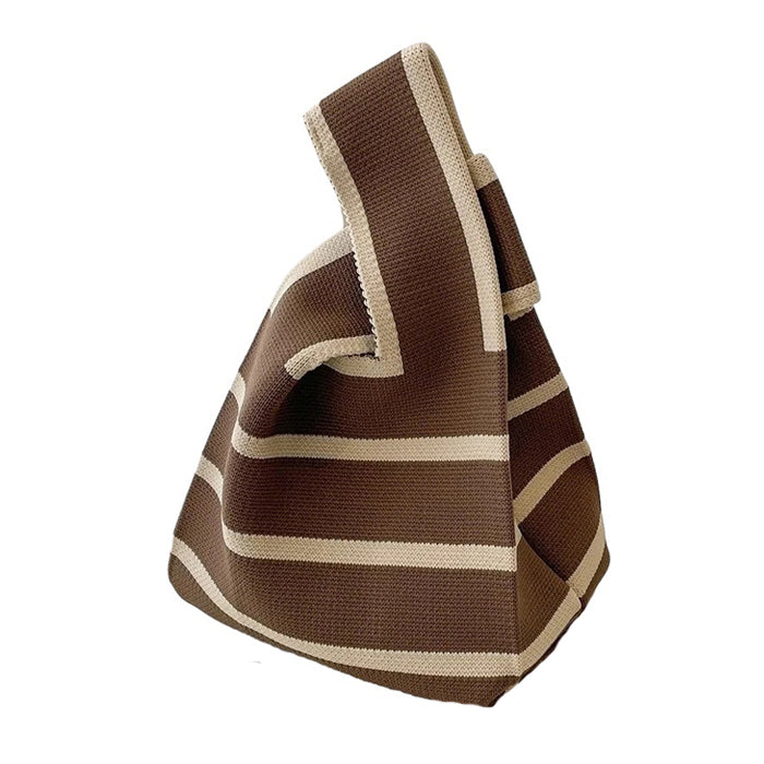 Boogzel Apparel French Mood Striped Mini Crochet Bag